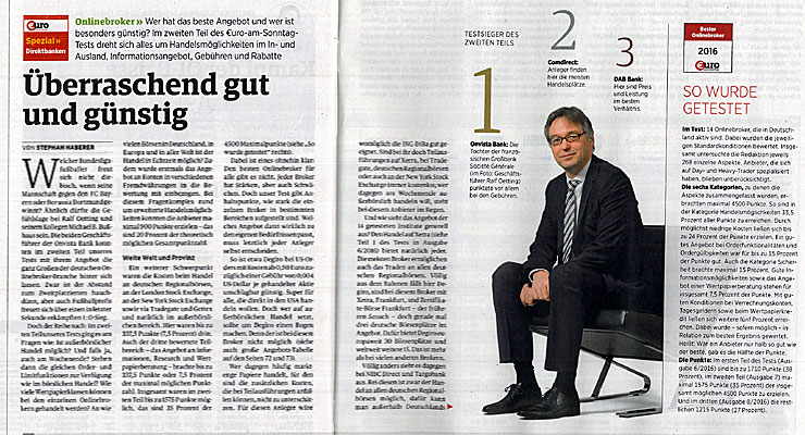 OnVista Bank: „Überraschend gut und günstig"